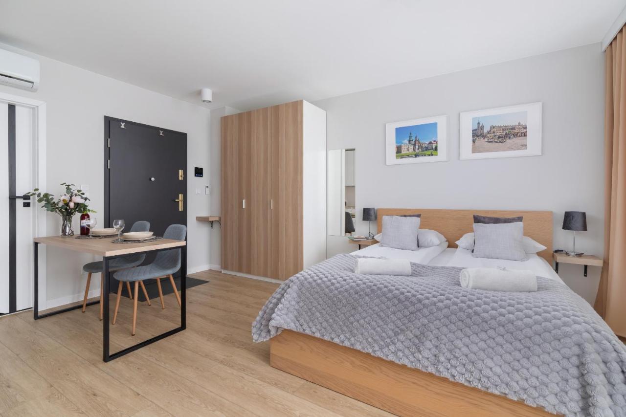 קרקוב City Studio With Ac Czarnowiejska By Renters מראה חיצוני תמונה
